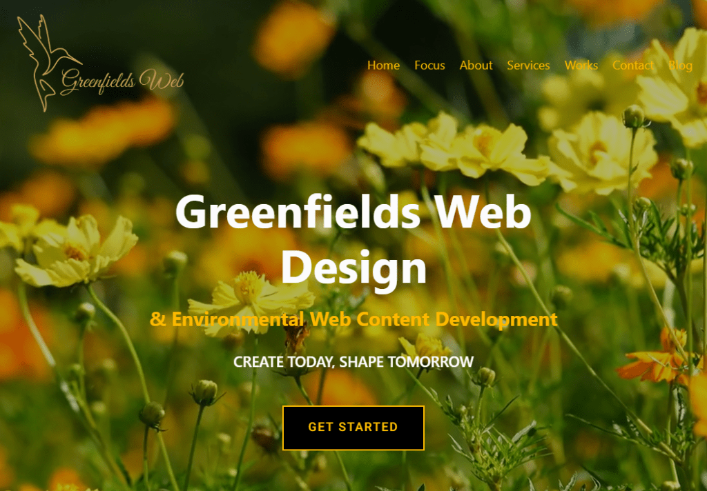 Greenfields Web Design in Gallup, New Mexico Website